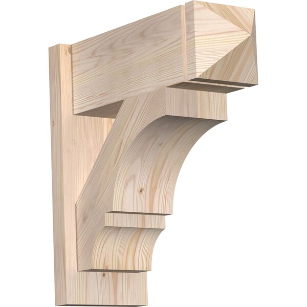 Ekena Millwork Balboa Smooth Arts and Crafts Outlooker, Douglas Fir, 7 1/2"W x 20"D x 20"H OUT08X20X20BOA03SDF - main